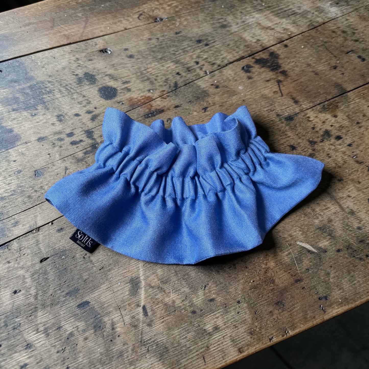 Pure Irish Linen Removable Collar – Handmade Detachable Collar